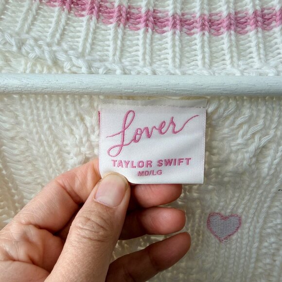 Lover Cardigan Taylors Swift Lover Album Sweater Women’s Size M/L Q3 - Picture 4 of 10